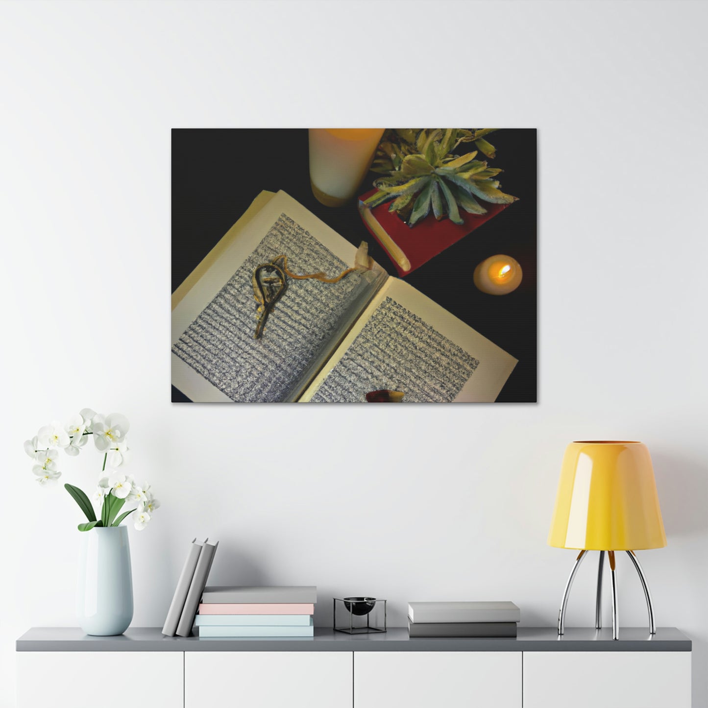 "Found Art: Exploring Classic Literature" - Canvas