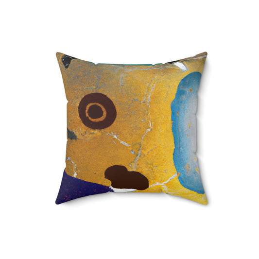 unlocks a portal to a new dimension

The Portal to the Lost World - The Alien Square Pillow