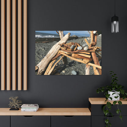 "Driftwood Dreamscape" - Canvas