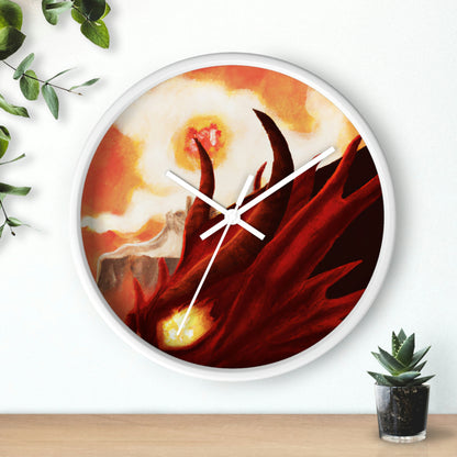 The Crimson Scourge of the Kingdom - The Alien Wall Clock