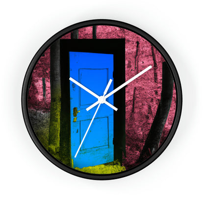 The Enigmatic Door of the Forest - The Alien Wall Clock