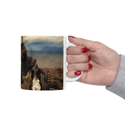 "Lonely Beacon on the Shore" - Taza de cerámica The Alien 11 oz