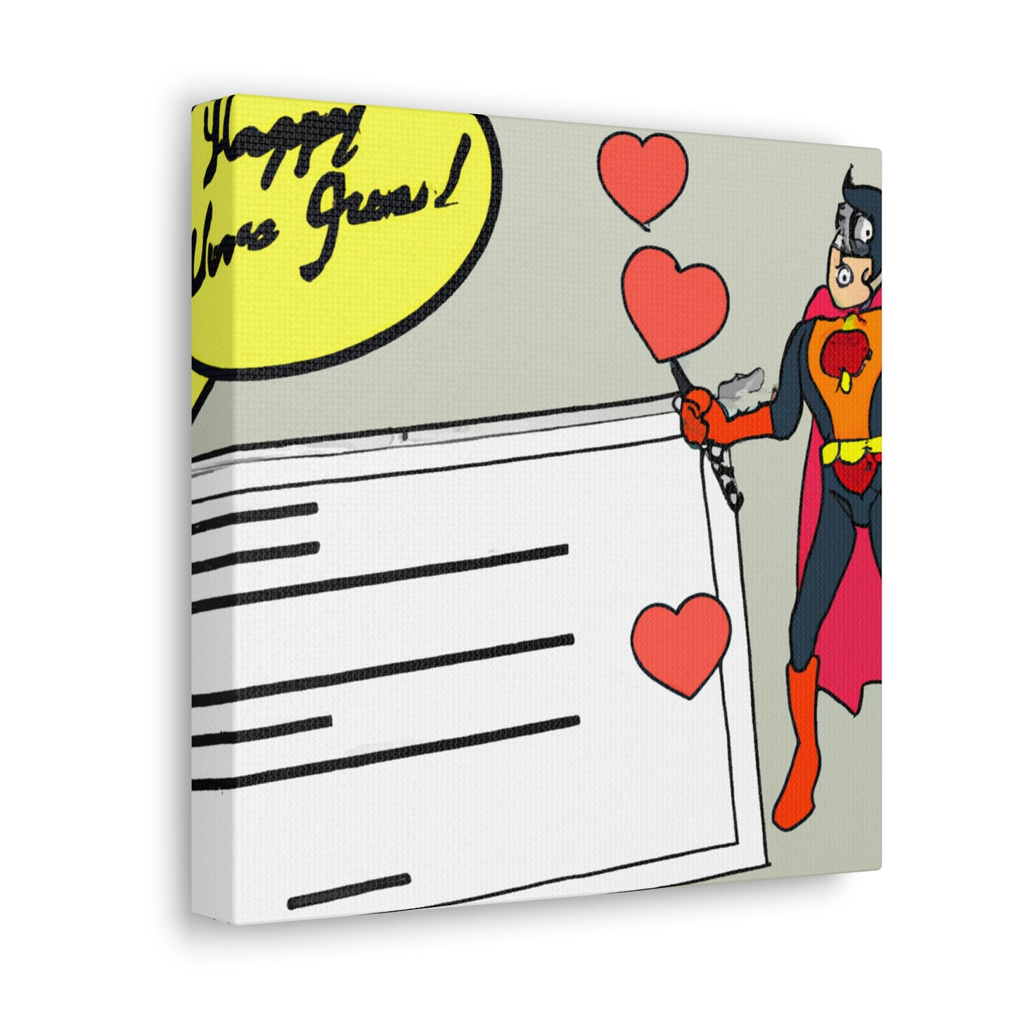 "To My Beloved Comic Book Hero: A Love Letter" - The Alien Canva