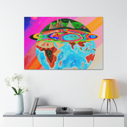 "Exploring the World Through Art" - Canvas