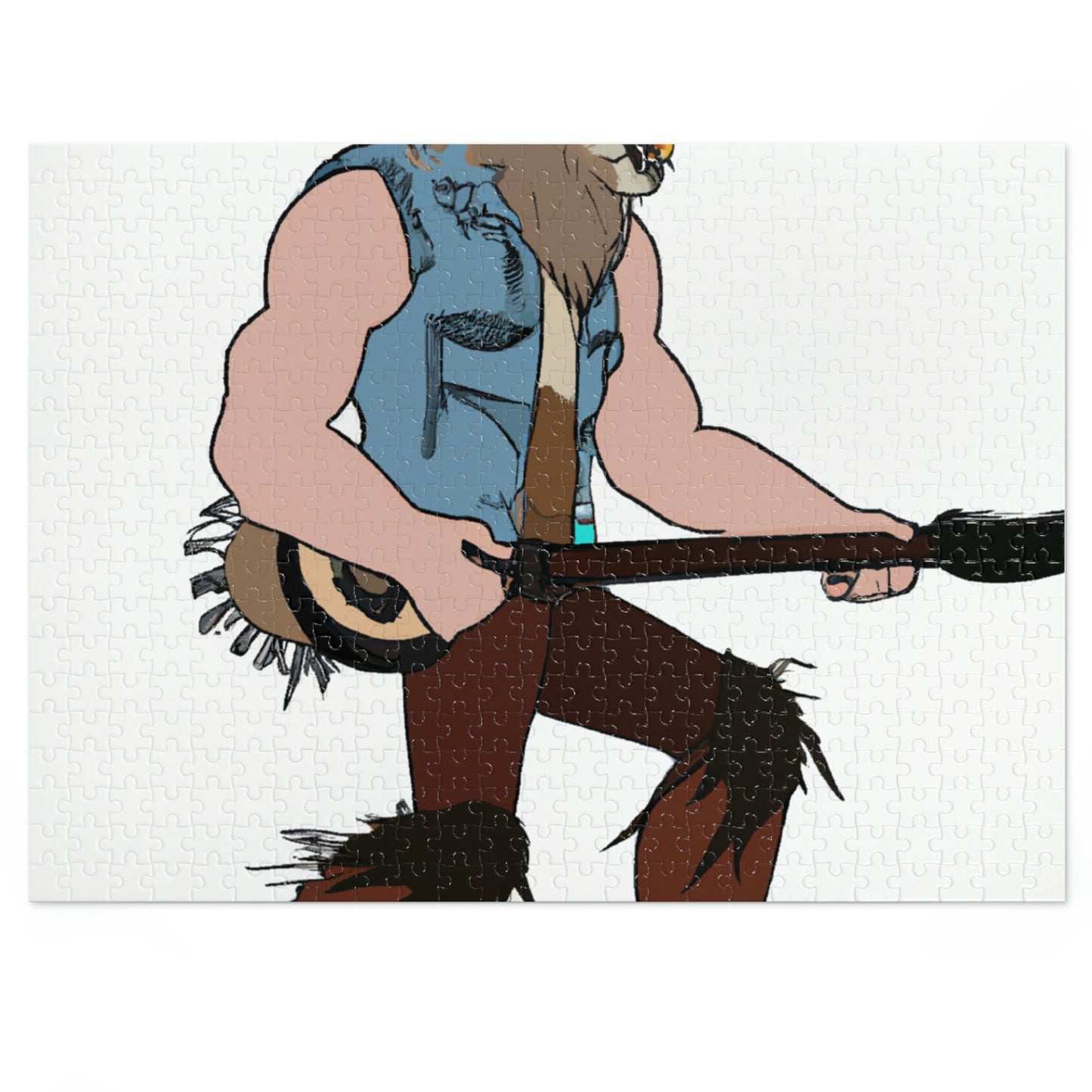 "Howling Highwayman: The Banjo-Playing Werewolf Biker" - Das Alien-Puzzle