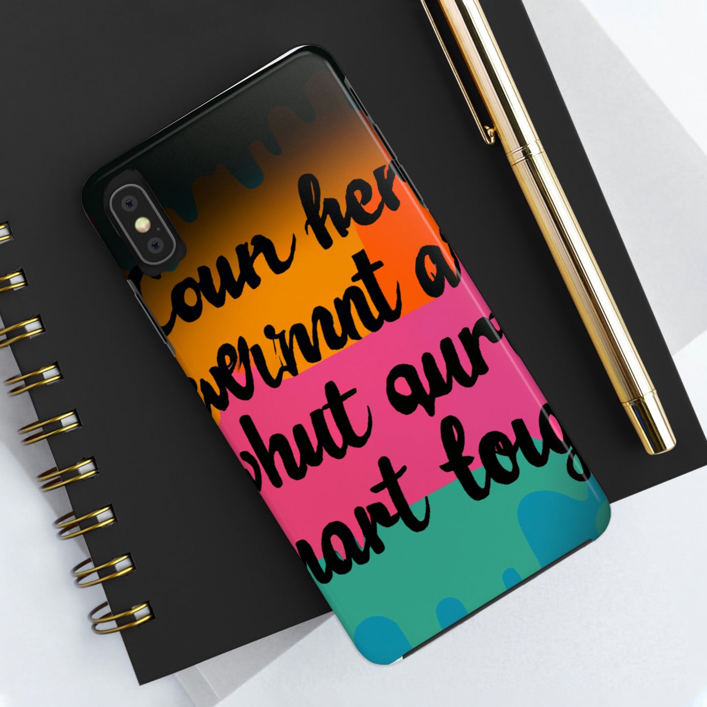 "Brave in the Face of Nightmares" - Die Alien Tough Phone Cases