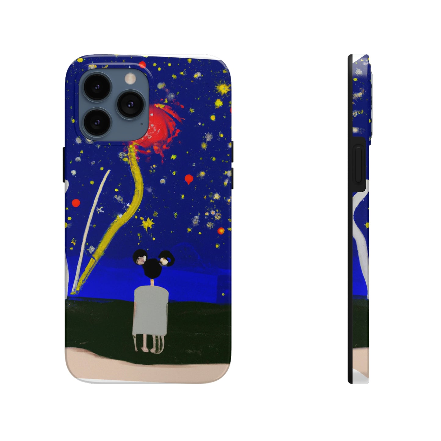 "A Spark of Solitude" - The Alien Tough Phone Cases