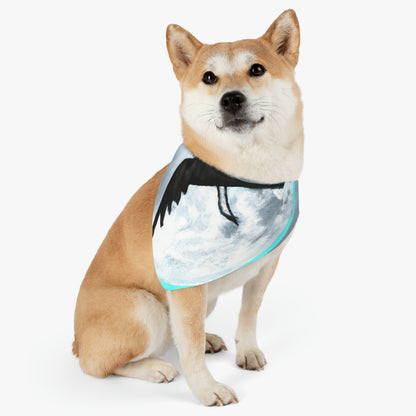 "Lunar Plunge" - The Alien Pet Bandana Collar