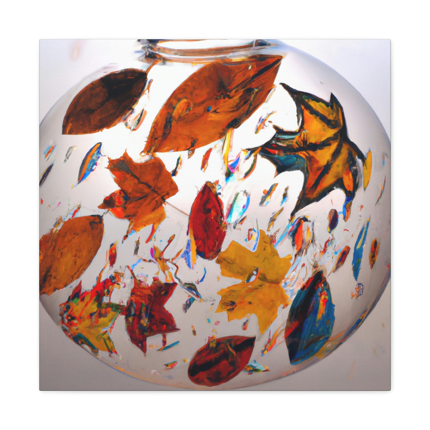 "Autumn in a Glass Globe" - The Alien Canva