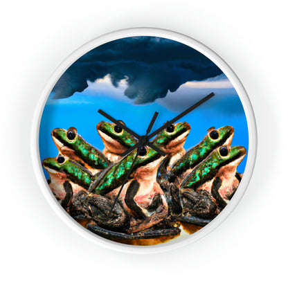 "A Frog Chorus in the Thunderstorm" - The Alien Wall Clock