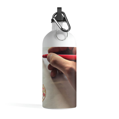 "A Pizza-Loving Love Letter" - The Alien Stainless Steel Water Bottle