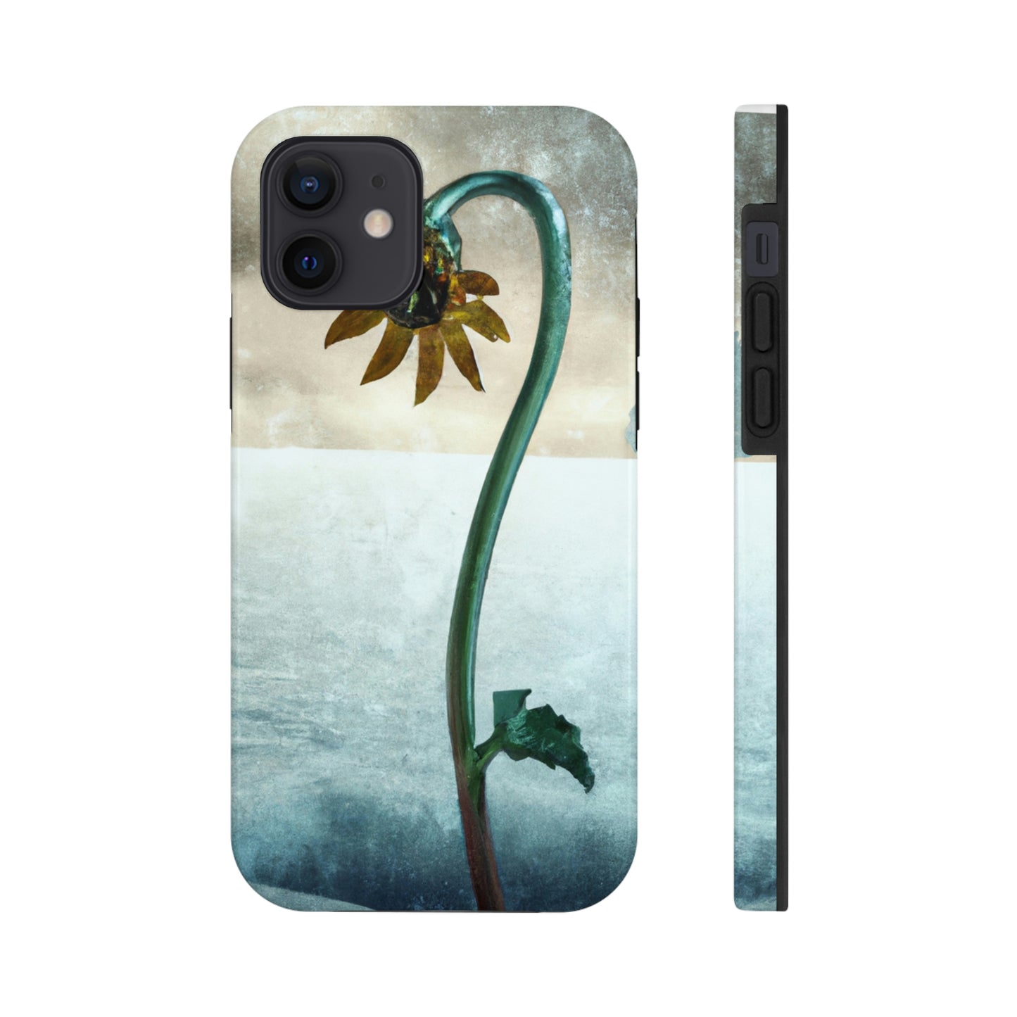 "Fighting the Frost: A Flower's Story" - The Alien Tough Phone Cases