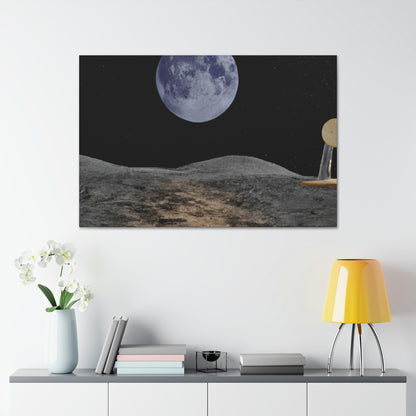 "Reise zum Mond - Erkundung einer Mondlandung" - The Alien Canva