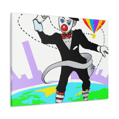 Die große Spionage-Clown-Kapriole - The Alien Canva