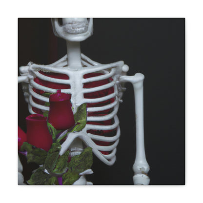 "The Skeletal Romantic" - The Alien Canva