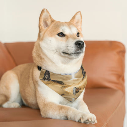 El espejismo de las arenas del desierto - El collar de bandana para mascota alienígena