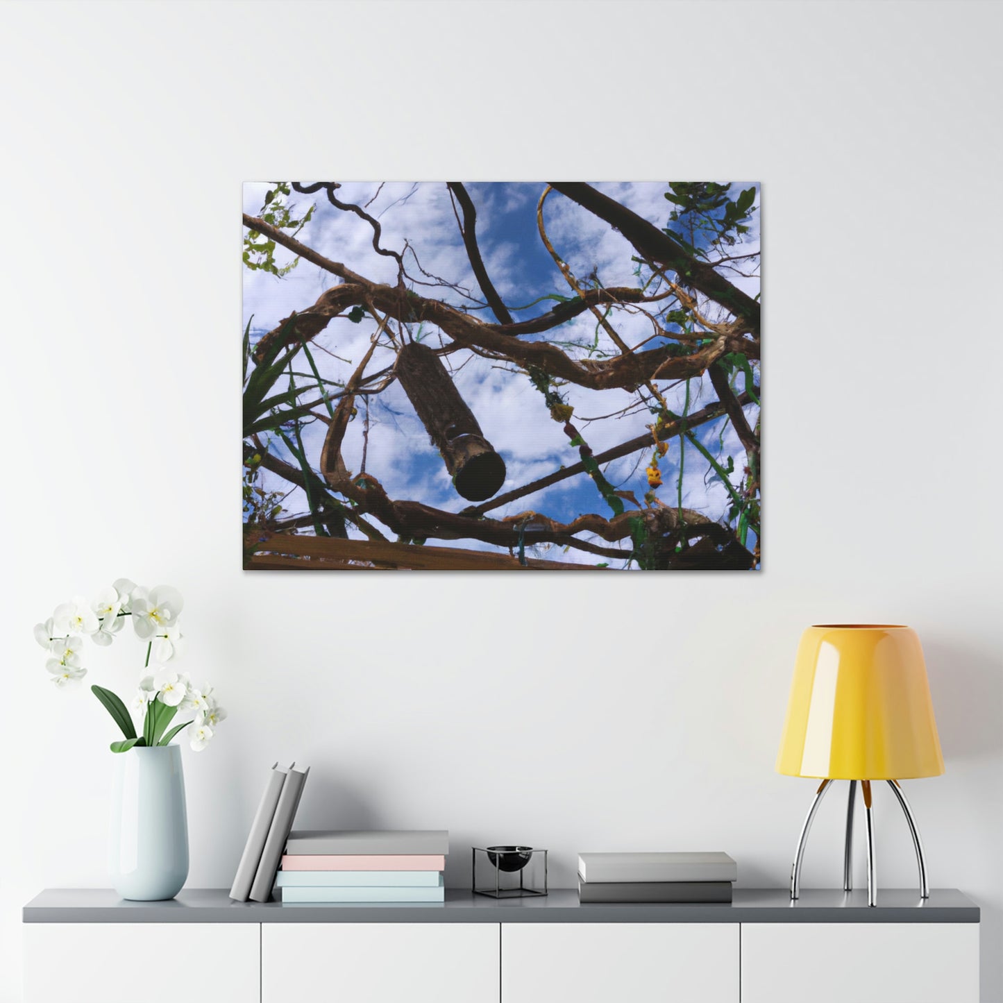 "Connections: A Nature-Inspired Art Installation" - Canvas