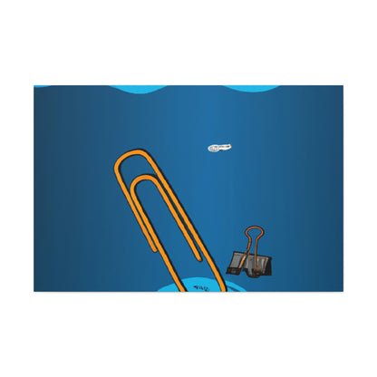 "A Paperclip Against the Tide: Escaping a Sinking Submarine" - The Alien Canva