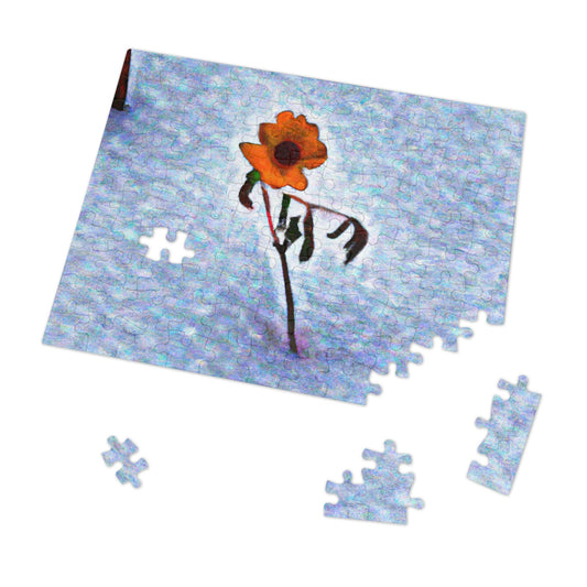 "A Flower Refusing to Shiver" - The Alien Jigsaw Puzzle