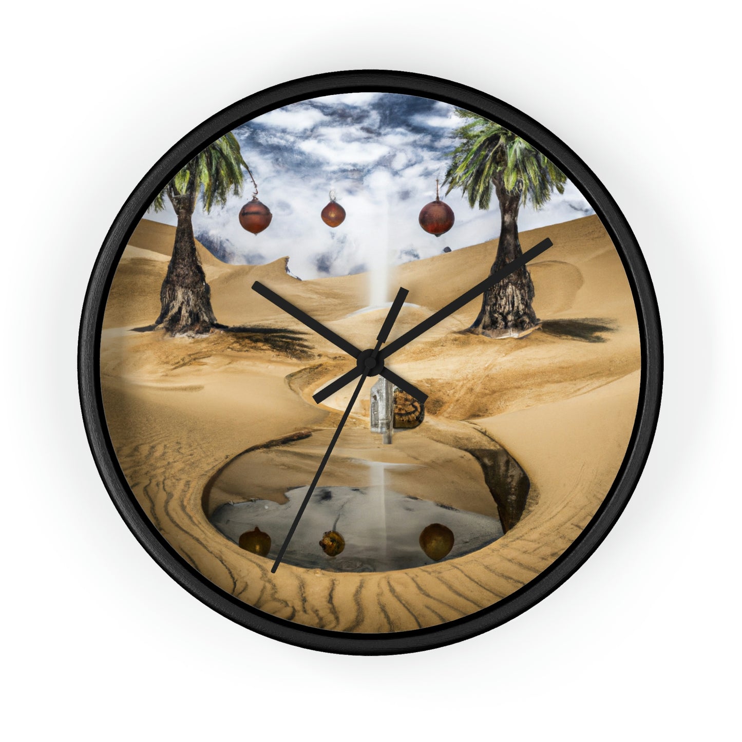 The Mirage of the Desert Sands - The Alien Wall Clock