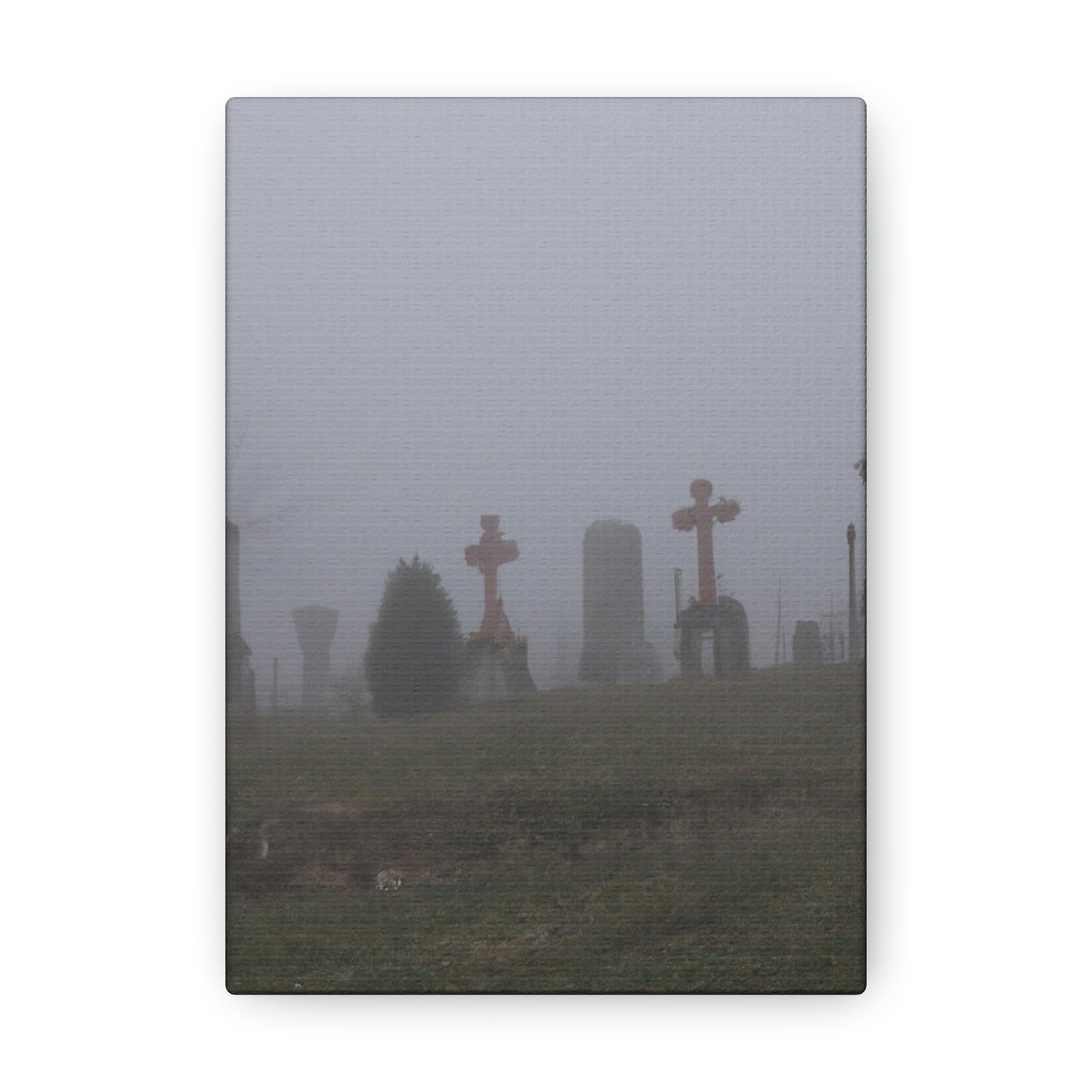 "The Foggy Graveyard" - The Alien Canva