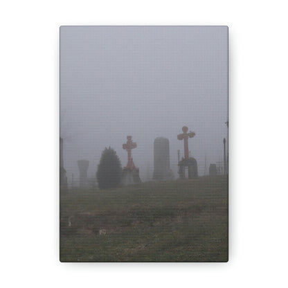 "The Foggy Graveyard" - The Alien Canva