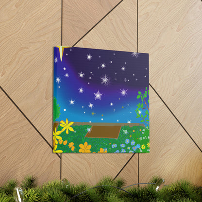 "Un jardín celestial de color" - The Alien Canva