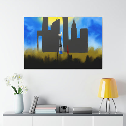 "Paisajes Urbanos en un Clima Cambiante" - Canvas