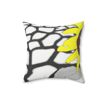 "A Sunflower Withering on a Parched Field" - The Alien Square Pillow