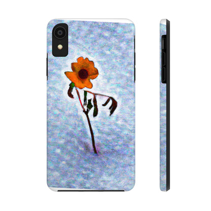 "Eine Blume, die sich weigert zu zittern" - Die Alien Tough Phone Cases