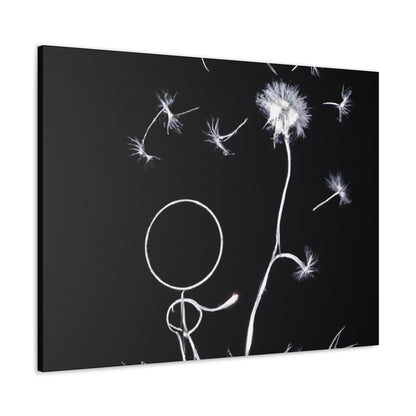 „A Dandelion Flicker in the Midnight Breeze“ – The Alien Canva