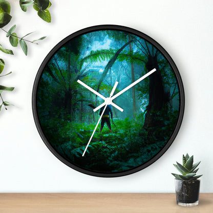 "Lost in the Unknown". - The Alien Wall Clock