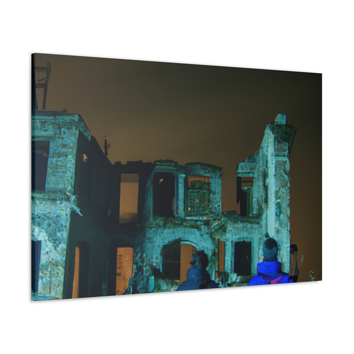 "The Haunted Castle on a Winter's Eve" - The Alien Canva