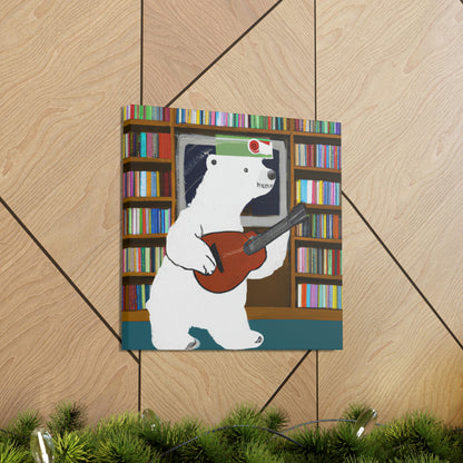 "The Banjo Bear of the Library" - The Alien Canva