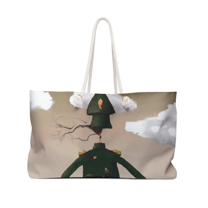 "Courage Against Despair: A Soldier's Triumph" - The Alien Weekender Bag