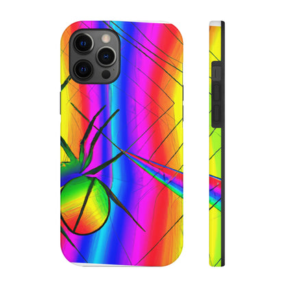 "A Spinnerette's Prismatic Web" - The Alien Tough Phone Cases