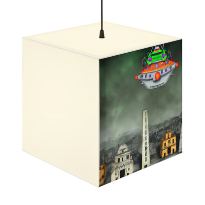 "Conundrum in the Ruins" - Die Alien Light Cube Lampe