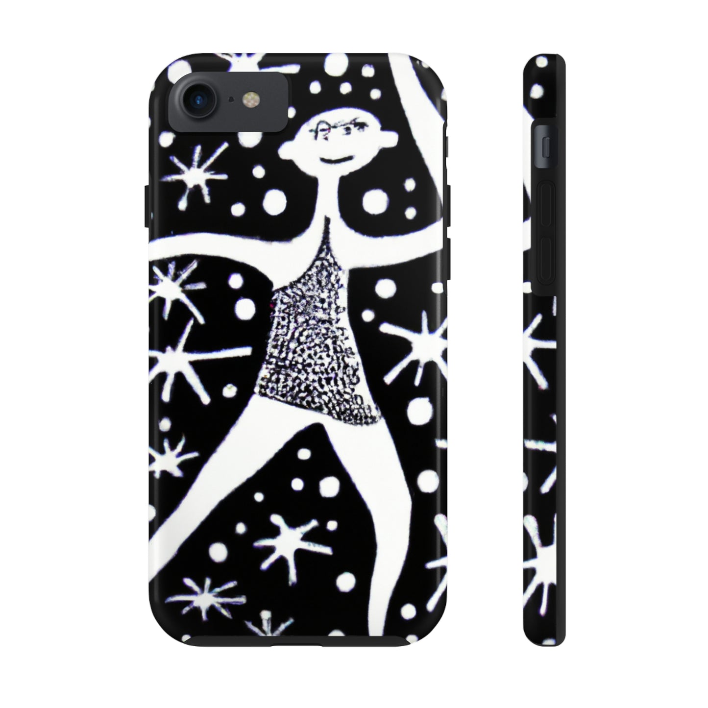 "Dancing Among the Galactic Light" - The Alien Tough Phone Cases