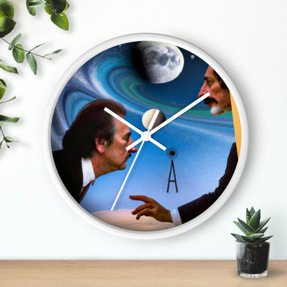 "Un encuentro casual entre fatídicos extraños" - El reloj de pared alienígena