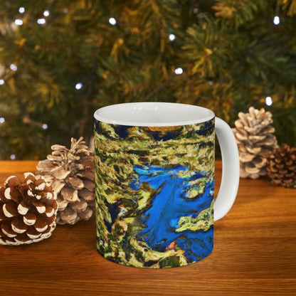 "Invasion of the Pond Monsters" - The Alien Ceramic Mug 11 oz