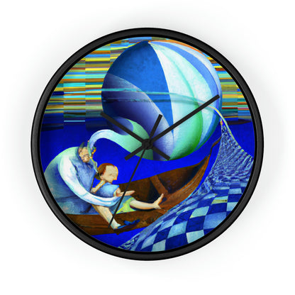 "Drifting: A Father and Son's Voyage Through Life" - The Alien Wall Clock