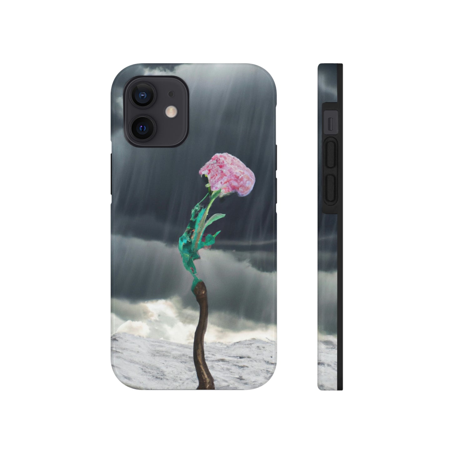 "Aight Against the Storm: La historia de una flor solitaria" - The Alien Tough Phone Cases