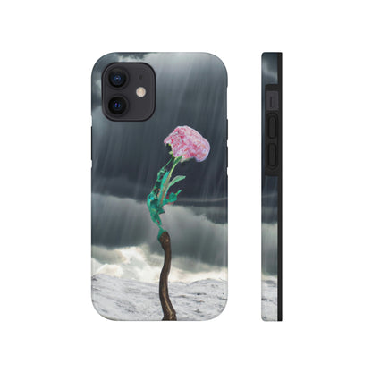 "Aight Against the Storm: The Story of a Lonely Flower" - The Alien Tough Phone Cases