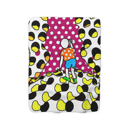 "Cave of Sweet Wonders" - The Alien Sherpa Fleece Blanket