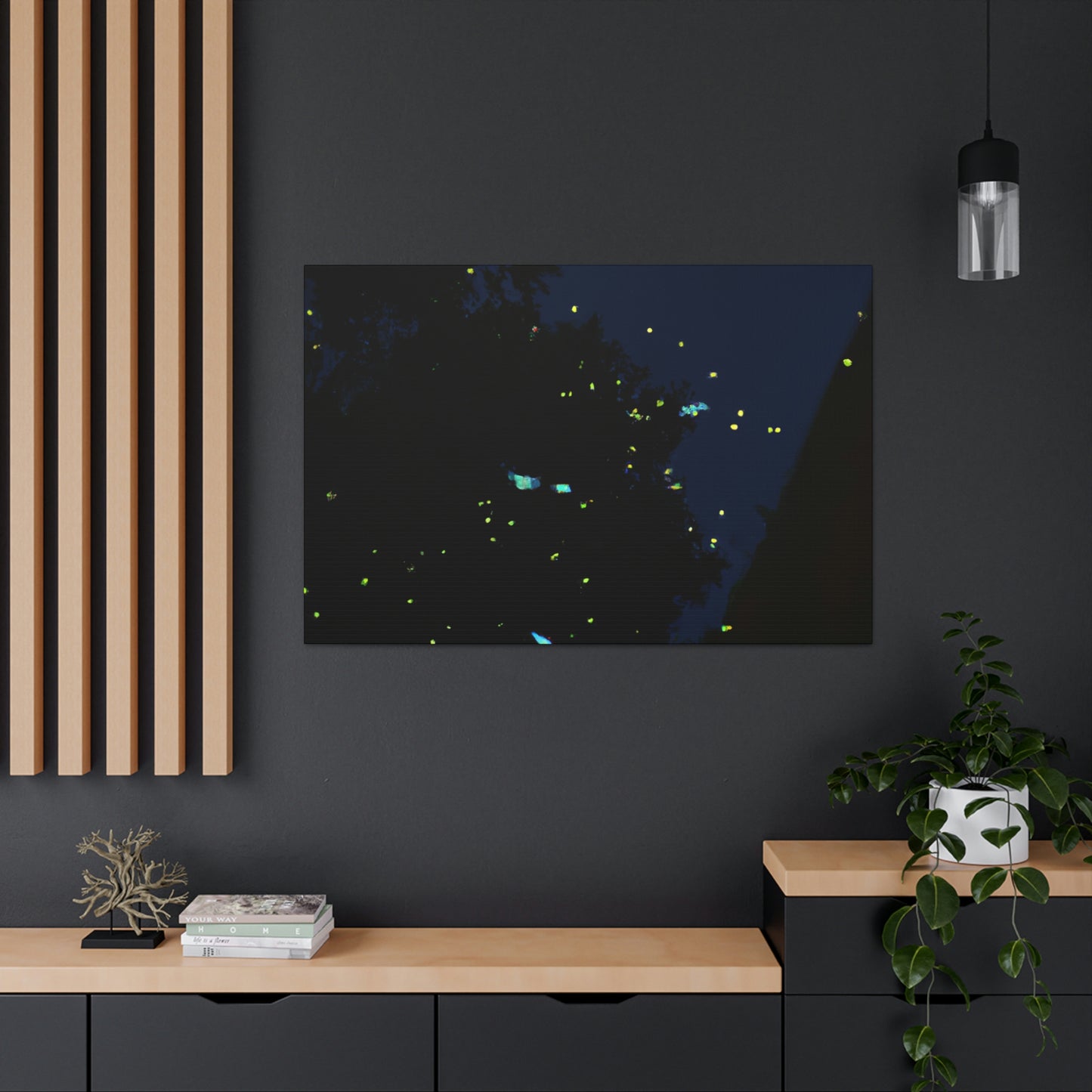 "Moonlight Fireflies" - The Alien Canva