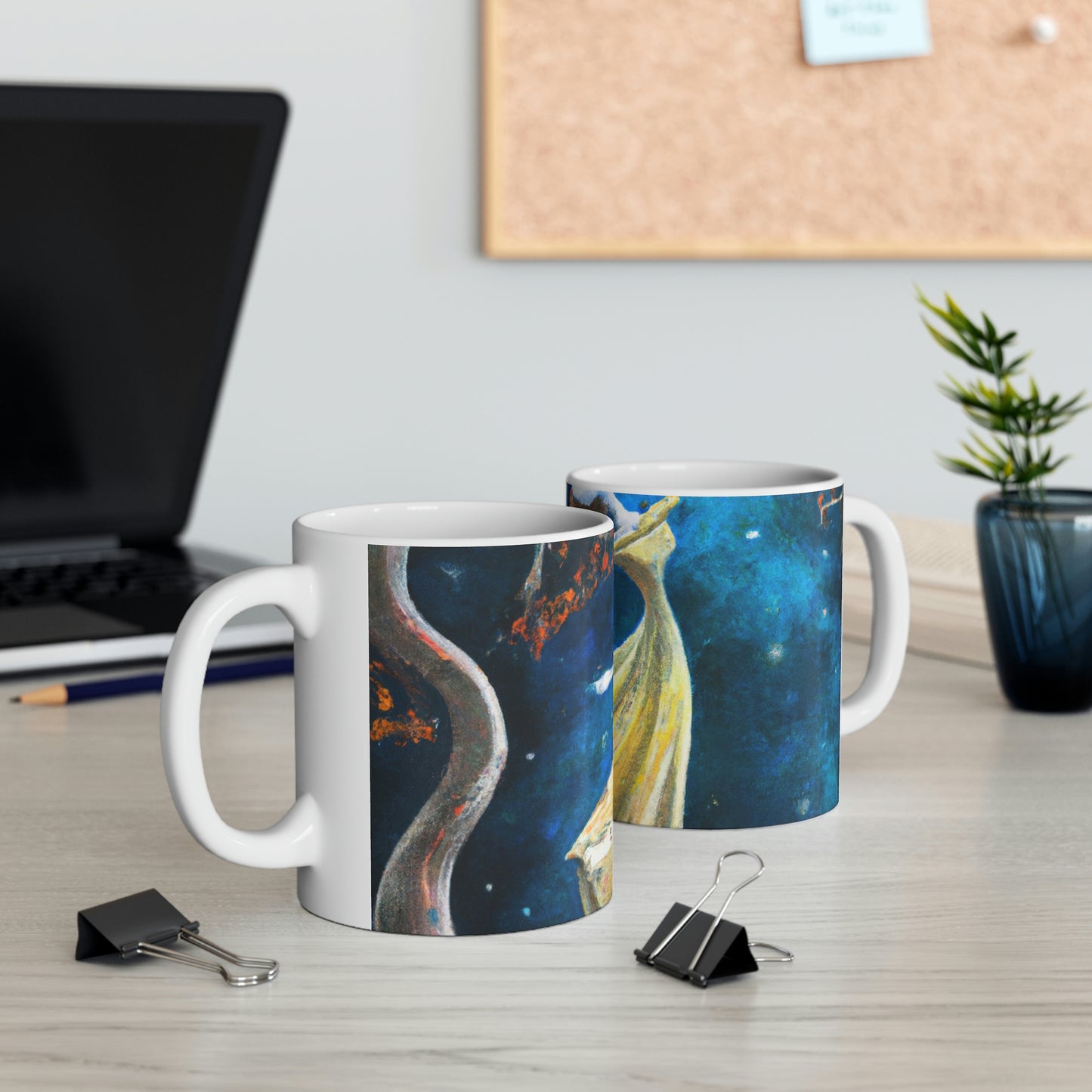 "A Starlight Ballerina" - The Alien Taza de cerámica 11 oz