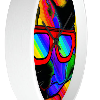 "Cool Cat in Sunglasses" - The Alien Wall Clock