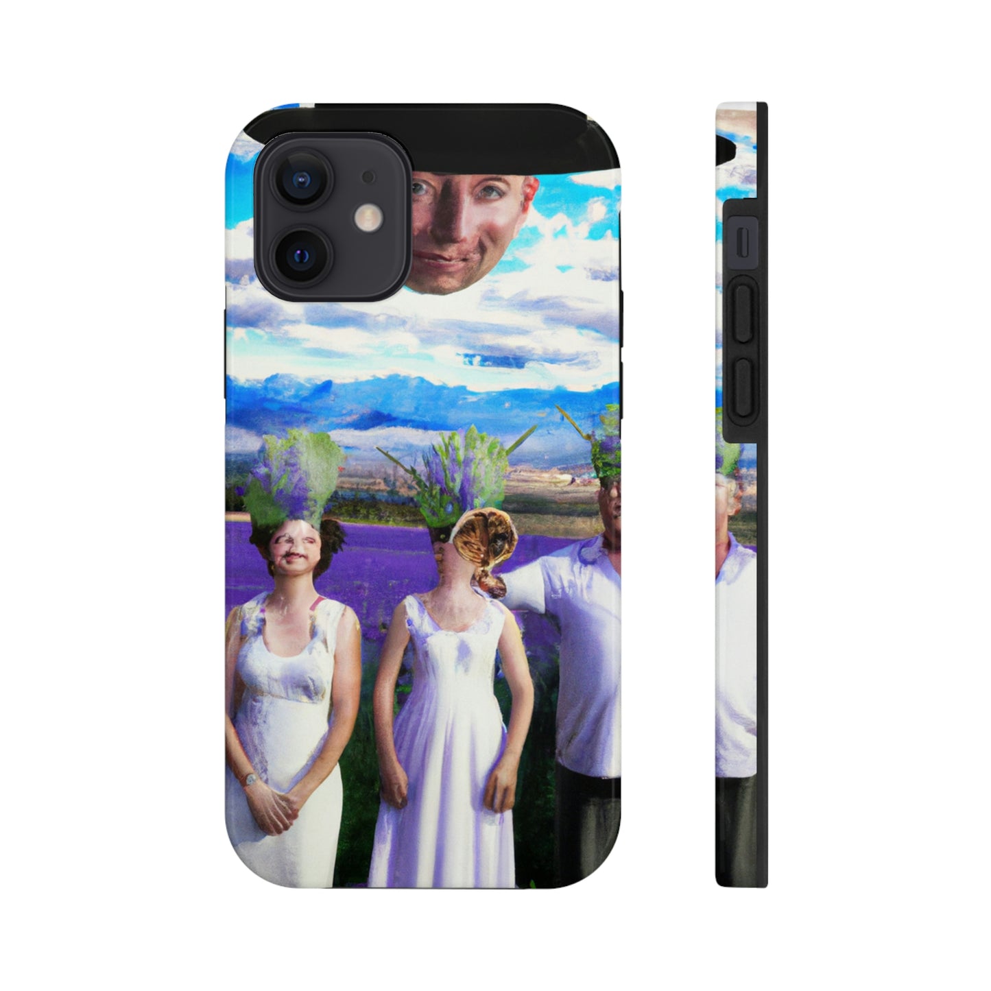 "Lavender Family Reunion: A Blooming Celebration" - The Alien Tough Phone Cases