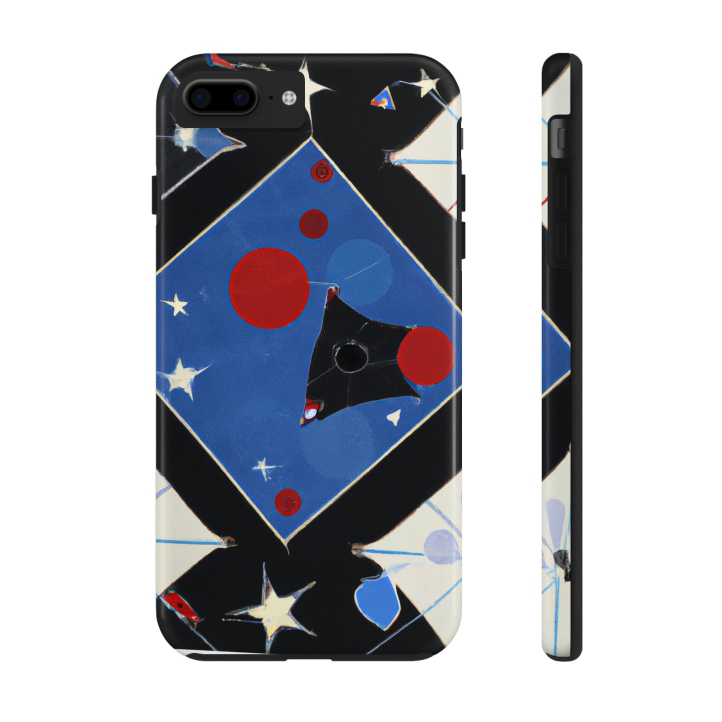 "Kites Illuminating the Starry Sky" - Die Alien Tough Phone Cases