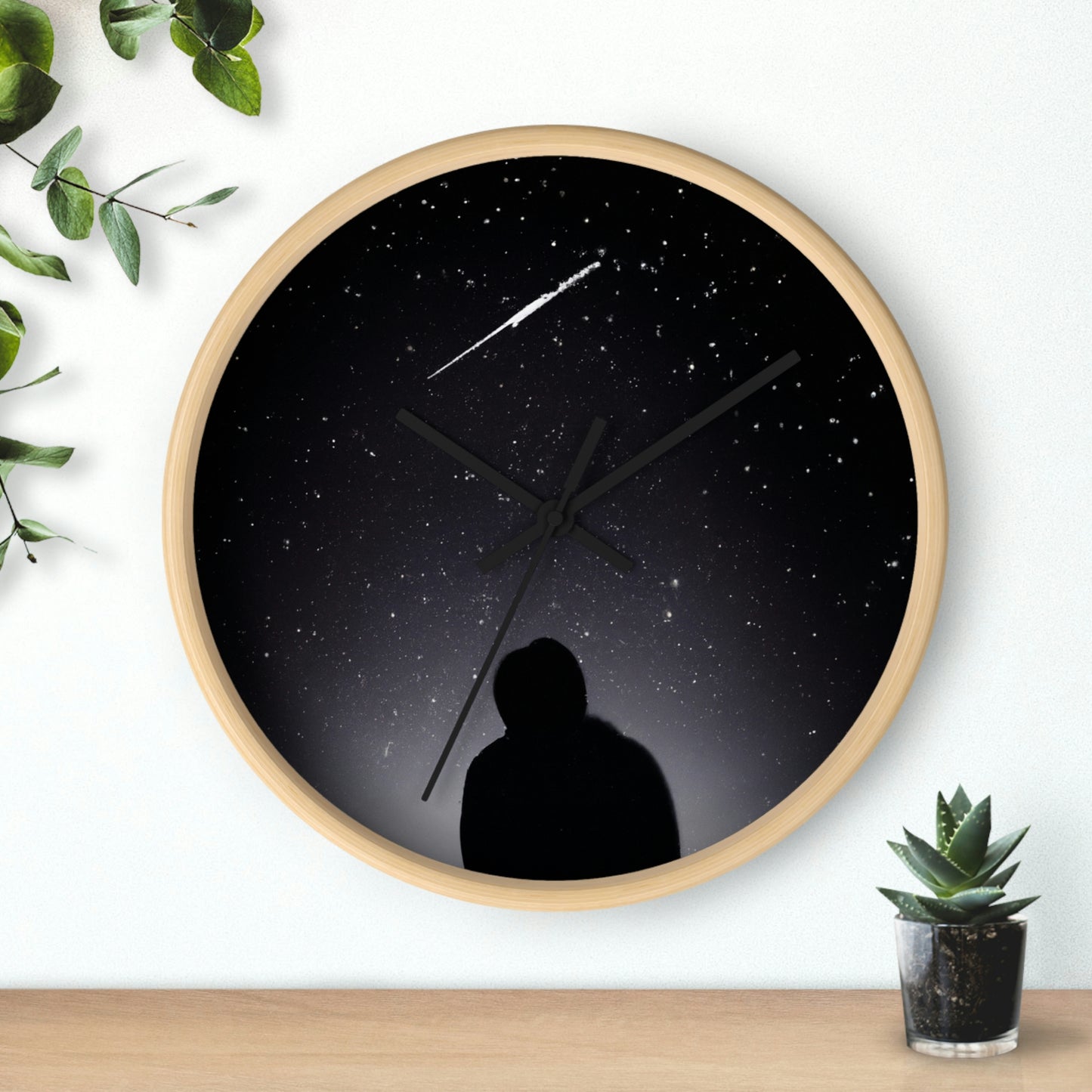 "A Wish In The Heavens" - The Alien Wall Clock